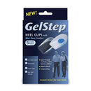 Silicone GelStep Heel Pad with blue center for heel pain relief, Moovkart