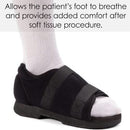 Darco Soft Touch Post-Op Shoe reinforced heel and flared TPR outsole for stability, Moovkart