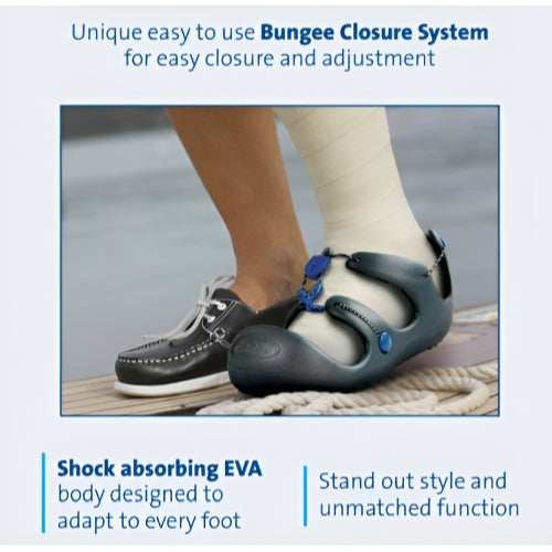 Darco Body Armor Cast Shoe, Shock-Absorbing, Bungee Closure, Toe Guard Protection