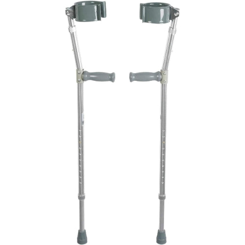 Drive Medical Adjustable Forearm Crutch Adult 21-30 Inches Pair