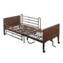 Drive Medical Delta Pro Semi-Electric Bed with adjustable configurations and 450 lbs capacity for homecare, Moovkart