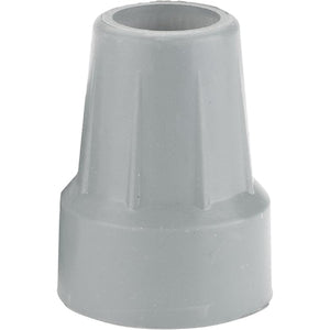 Drive Medical Cane or Crutch Tips for Stability Support, Heavy Duty, 7/8-Inch, Gray, Pair