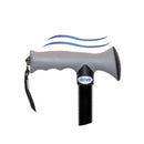 Drive Medical Folding Aluminum Cane with Gel Grip Black Adjustable Height, 300 Lbs Capacity