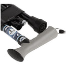 Drive Medical Folding Aluminum Cane with Gel Grip Black Adjustable Height, 300 Lbs Capacity