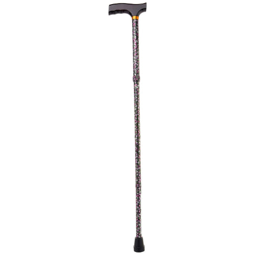 Drive Medical Adjustable Folding Cane with T Grip Handle