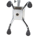 Drive Medical Quad Cane featuring contoured vinyl grip and reinforced steel base for stability. Moovkart