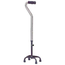 Drive Medical Quad Cane With Small Base And Adjustable Height Support, Moovkart