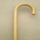 Harvy Surgical Supply Wood Cane Natural Finish With Rubber Tip And 36 Inch Length, Moovkart