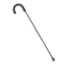 Drive Medical Adjustable Aluminum Cane with Vinyl Grip, 300 lbs Capacity and Standard Handle Silver