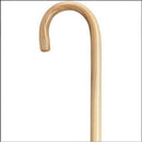 Harvy Surgical Supply Wood Cane, Durable Walking Stick for Daily Mobility and Balance Support, 1 x 36 Inches, Natural