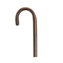 Harvy Surgical Supply Wood Cane with Hand-Bent Hardwood Frame and Rubber Safety Tip, Walnut