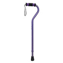 SkyMed Adjustable Bariatric Cane Purple with 600 lbs Capacity, Lightweight Aluminum Frame. Moovkart