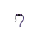SkyMed Adjustable Bariatric Cane Purple with Foam Grip and Slip-Resistant Rubber Tip. Moovkart