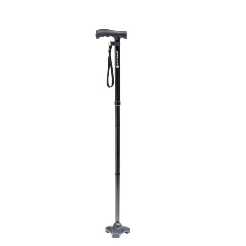 Drive Medical HurryCane Freedom Edition Cane, Black