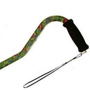 Alex Orthopedic Offset Handle Aluminum Cane, Color Canterbury, Each