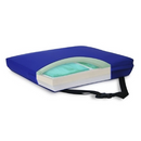 Homecare Gel Convoluted Foam Cushion – Dual Gel Pod and Anti-Shear Cover for Skin Protection. Moovkart