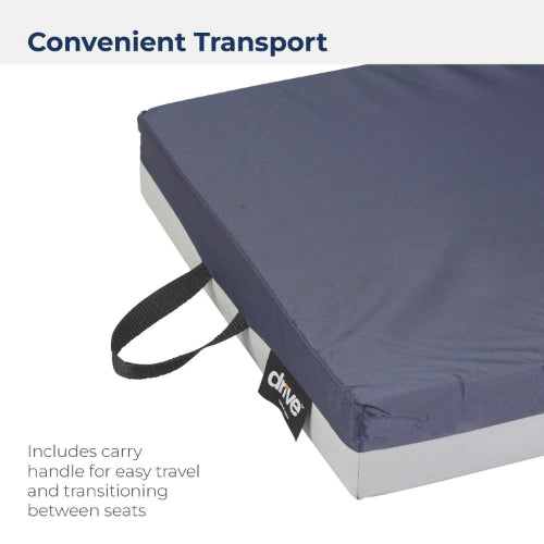 Drive Medical Gel E Wheelchair Cushion, 18 x 16 x 3 Inches