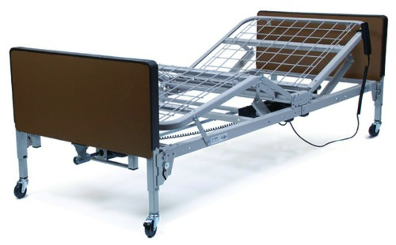 Drive Medical Patriot Semi-Electric Bed for convenient head and foot elevation.