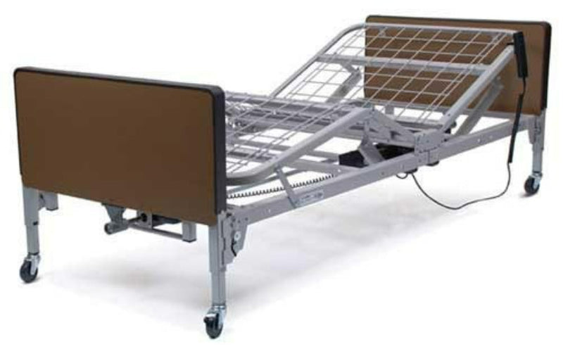 Drive Medical Patriot Full-Electric Bed with adjustable head, foot, and bed height.