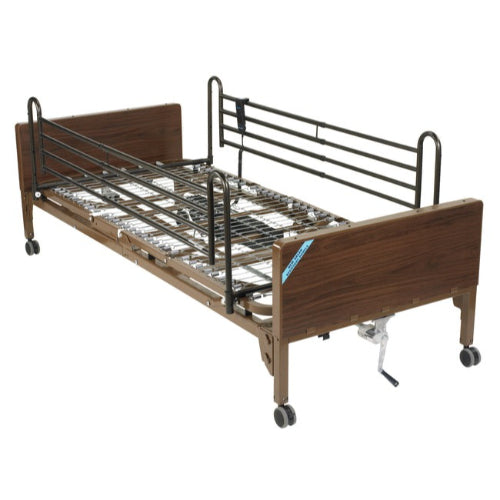 Drive Medical Ultra Light Full Electric Bed with Full Length Side Rails