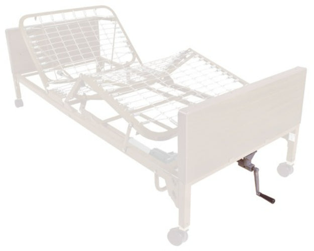 Drive Medical High/Low Crank for hospital beds, durable and ergonomic for easy height adjustments, Moovkart