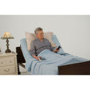 Drive Medical Ultra Light Full Electric Low Bed with Half Rails