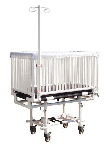 Drive Medical Pediatric Bed Crib PVC Surge Overflow for safe and durable pediatric care. Moovkart