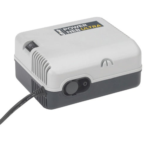 Drive Medical Ultra Power Nebulizer, lightweight, efficient with reusable and disposable nebulizer kits for respiratory therapy, Moovkart.