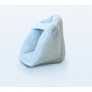 NYOrtho Quilted Heel Cushion, light blue, for pressure relief and sore prevention, Moovkart
