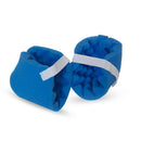 Deluxe Eggcrate Foam Protector Pair with open-toe design for airflow and comfort, Moovkart
