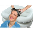 SP Ableware Inflatable Hair Shampoo Unit, Bedside Use with Neck Support and Drain Tube for Comfort