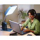 Carex Day-Light Sky Lamp diffusing polycarbonate lens blocking UV and distributing therapeutic light, Moovkart.