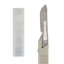 Disposable Generic Scalpel with Safety Guard for Secure Blade Handling and Disposal, Box of 10