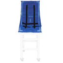 Drive Medical PVC Reclining Shower Bath Chair Without Base, Large, for safe bathing support