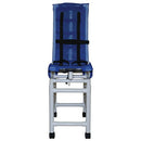 Drive Medical Articulating Bath Chair with 2 Base Extensions, Medium, providing adjustable support for comfort and safety during bathing.