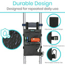 Vive Health Crutch Bag Pouch with Foam Hand Grip Pads
