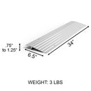 EZ-Access Threshold Modular Entry Ramp with Slip-Resistant Surface