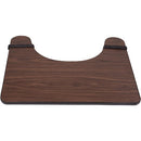 DMI Adult Wheelchair Tray with Raised Edge and Velcro Straps, Fits standard wheelchairs