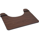 DMI Adult Wheelchair Tray with Raised Edge and Velcro Straps, Fits standard wheelchairs