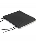 Drive Medical Gel Wheelchair Cushion 22(W)x18(D)x2(H) inches, features cooling gel, fluid-resistant cover, and durable design for comfort and support. Moovkart
