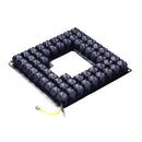 Roho Shower or Commode Seat Cushion with air-cell technology for pressure relief and comfort, Moovkart.
