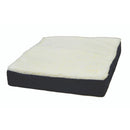Roscoe Medical Gel Wheelchair Cushion with fleece top for pressure relief and seated support,Moovkart
