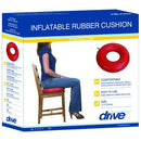 Drive Medical Inflatable Red Rubber Ring, 15 Inches, Heavy Gauge, Easy to Inflate