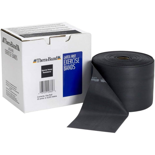 Thera-Band Exercise Band 25 Yard-Black Latex Free