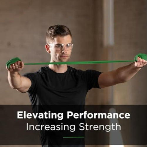Thera-Band 5 Feet Combo Pack, Latex-Free Resistance Bands