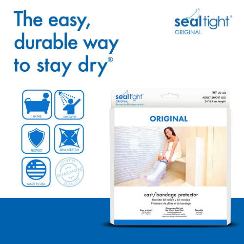Seal-Tight Original Cast Protector Adult, Short Leg, 24 Inches