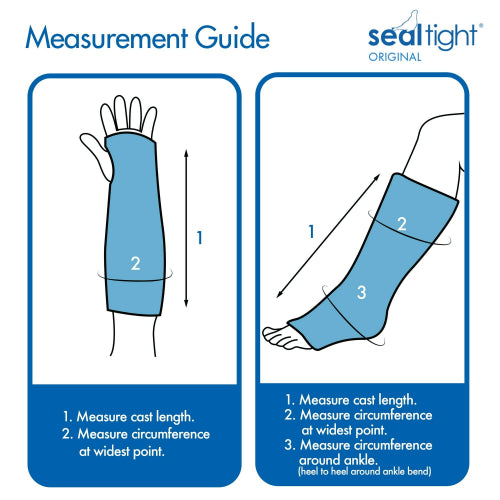 Seal-Tight Original Cast Protector Adult, Short Leg, 24 Inches