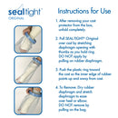 Seal-Tight Original Cast and Bandage Protector, Best Watertight Protection, Adult Long Leg