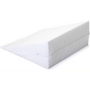 Hermell Foam Wedge Pillow Cover – White 7.5 inches washable replacement cover for wedge pillow, Moovkart