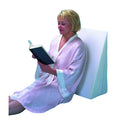 Hermell Foam Slant Cover Only with Protective Snug Fit for 10-inch Foam Slants 9.75 x 21 x 21 Inches, White